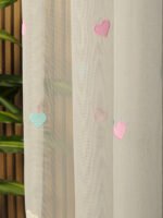 Kalp Tül Perde - Görsel 2