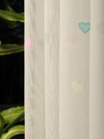 Kalp Tül Perde - Görsel 4