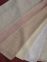 Keten Foldet Tül Perde - Görsel 4