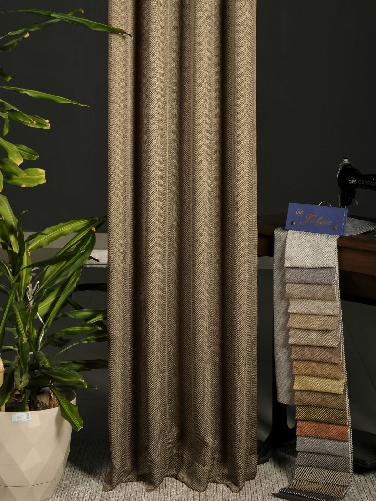 Bodrum Çakıl Taşı Fon Perde Bodrum Çakıl Taşı Fon Perde - Görsel 1