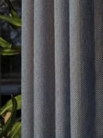 Bodrum Mavi Fon Perde