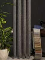 Bodrum Siyah Fon Perde