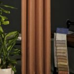 Bodrum Turuncu Fon Perde