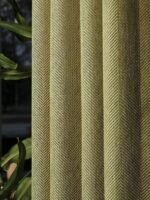 Bodrum Yağ Yeşili Fon Perde - Görsel 2