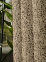 Çeşme Antrasit Krem Fon Perde - Görsel 2