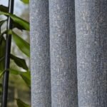 Çeşme Mavi Fon Perde