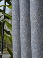 Çeşme Mavi Fon Perde