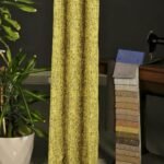 Çeşme Sarı Fon Perde