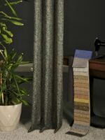 Çeşme Zeytin Yeşili Fon Perde - Görsel 2