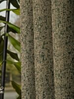 Çeşme Zeytin Yeşili Fon Perde