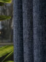 Milas Lacivert Fon Perde - Görsel 2