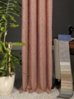 Urla Turuncu Fon Perde