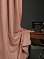 Urla Turuncu Fon Perde - Görsel 2