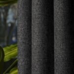 Alaçatı Siyah Fon Perde