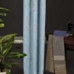 Demre Mavi Fon Perde