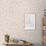 Salda Geometrik Desenli Duvar Kağıdı
